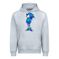 Heather Grey Söniĉ Kids Urban Hoodie - linhVisuals