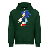 Forest Green Söniĉ Kids Urban Hoodie - linhVisuals