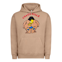 Pigment Burro bart crack kills Urban Hoodie - linhVisuals