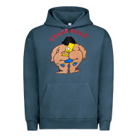 Pigment Midnight Navy bart crack kills Urban Hoodie - linhVisuals