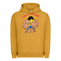 Pigment Peanut Butter bart crack kills Urban Hoodie - linhVisuals