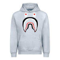 Heather Grey bape shark [tb] Urban Hoodie - linhVisuals