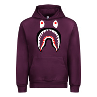 Mauve Wine bape shark [tb] Urban Hoodie - linhVisuals
