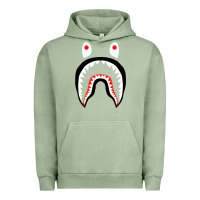 Pigment Oil Green bape shark [tb] Urban Hoodie - linhVisuals