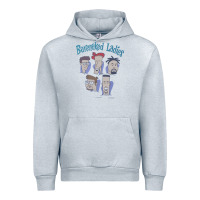 Heather Grey barenaked ladies vintage 1993 cartoon Urban Hoodie - linhVisuals