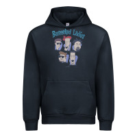 Navy barenaked ladies vintage 1993 cartoon Urban Hoodie - linhVisuals