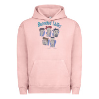 Pigment Salmon barenaked ladies vintage 1993 cartoon Urban Hoodie - linhVisuals
