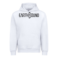 White Earthbound Urban Hoodie - linhVisuals