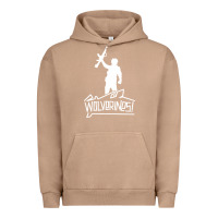 Pigment Burro Red Dawn Wolverines Urban Hoodie - linhVisuals