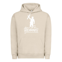 Pigment French Oak Red Dawn Wolverines Urban Hoodie - linhVisuals
