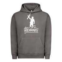 Pigment Tornado Red Dawn Wolverines Urban Hoodie - linhVisuals