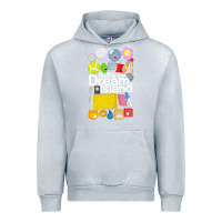 Heather Grey battle for dream island poster [tb] Urban Hoodie - linhVisuals