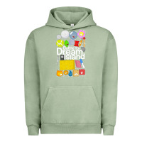 Pigment Oil Green battle for dream island poster [tb] Urban Hoodie - linhVisuals