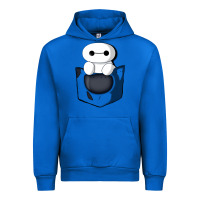 Baymax In Pocket Urban Hoodie | Teevron