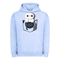 Pigment Grape Ice baymax in pocket Urban Hoodie - linhVisuals