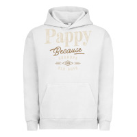 Pigment Lunar Rock Mens Pappy Because Grandpa Is For Old Guys Funny Urban Hoodie - linhVisuals