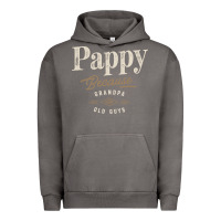 Pigment Tornado Mens Pappy Because Grandpa Is For Old Guys Funny Urban Hoodie - linhVisuals