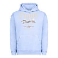 Pigment Grape Ice Mens Pappy Because Grandpa Is For Old Guys Funny Urban Hoodie - linhVisuals