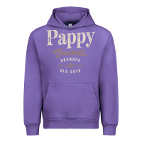 Tulip Mens Pappy Because Grandpa Is For Old Guys Funny Urban Hoodie - linhVisuals