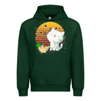Forest Green cat t  shirt ramen noodles kawaii cat t  shirt Urban Hoodie - linhVisuals