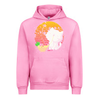 Fuchsia Pink cat t  shirt ramen noodles kawaii cat t  shirt Urban Hoodie - linhVisuals