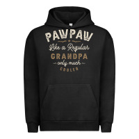 Mens Pawpaw Like A Regular Grandpa Funny Fathers Day Urban Hoodie | Teevron