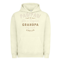 Pigment Pistachio Mens Pawpaw Like a Regular Grandpa Funny Fathers Day Urban Hoodie - linhVisuals