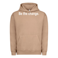 Pigment Burro be the change [tb] Urban Hoodie - linhVisuals