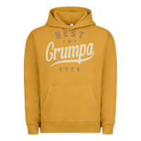 Pigment Peanut Butter Mens Best Grumpa Ever Funny Grandpa Urban Hoodie - linhVisuals