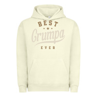 Pigment Pistachio Mens Best Grumpa Ever Funny Grandpa Urban Hoodie - linhVisuals