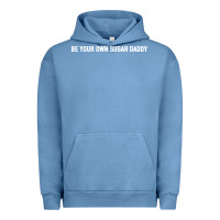Pigment Pebble Blue be your own sugar daddy [tb] Urban Hoodie - linhVisuals