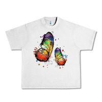 Lunar Rock rainbow butterfly pride Urban Heavy Tee - FaDigitalArtStudio