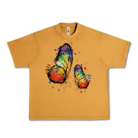 Peanut Butter rainbow butterfly pride Urban Heavy Tee - FaDigitalArtStudio