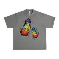 Tornado rainbow butterfly pride Urban Heavy Tee - FaDigitalArtStudio