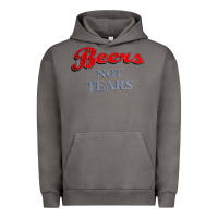 Pigment Tornado beers not tears Urban Hoodie - linhVisuals