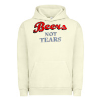 Pigment Pistachio beers not tears Urban Hoodie - linhVisuals