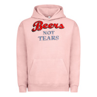 Pigment Salmon beers not tears Urban Hoodie - linhVisuals