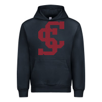 Navy santa clara br Urban Hoodie - linhVisuals