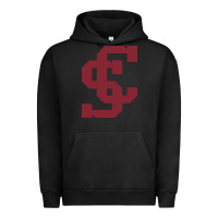 Pigment Black santa clara br Urban Hoodie - linhVisuals