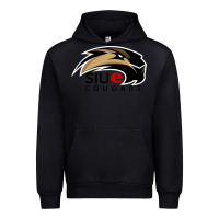Black siu edwardsville Urban Hoodie - linhVisuals