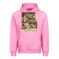 Fuchsia Pink Jethro Tull Urban Hoodie - linhVisuals