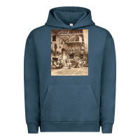 Pigment Midnight Navy Jethro Tull Urban Hoodie - linhVisuals