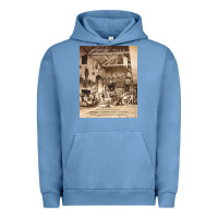 Pigment Pebble Blue Jethro Tull Urban Hoodie - linhVisuals