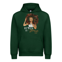 Forest Green black and boujee [tb] Urban Hoodie - linhVisuals