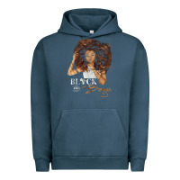 Pigment Midnight Navy black and boujee [tb] Urban Hoodie - linhVisuals