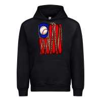 Black leopard baseball flag Urban Hoodie - JahusDesignShop