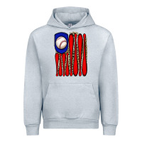Heather Grey leopard baseball flag Urban Hoodie - JahusDesignShop