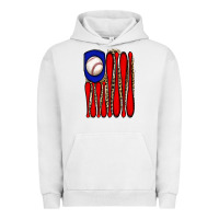 Pigment Lunar Rock leopard baseball flag Urban Hoodie - JahusDesignShop