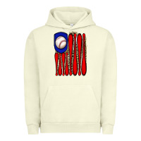 Pigment Pistachio leopard baseball flag Urban Hoodie - JahusDesignShop