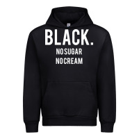 Black black no sugar no cream 02 [tb] Urban Hoodie - linhVisuals